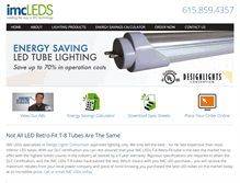 Tablet Screenshot of imcleds.com
